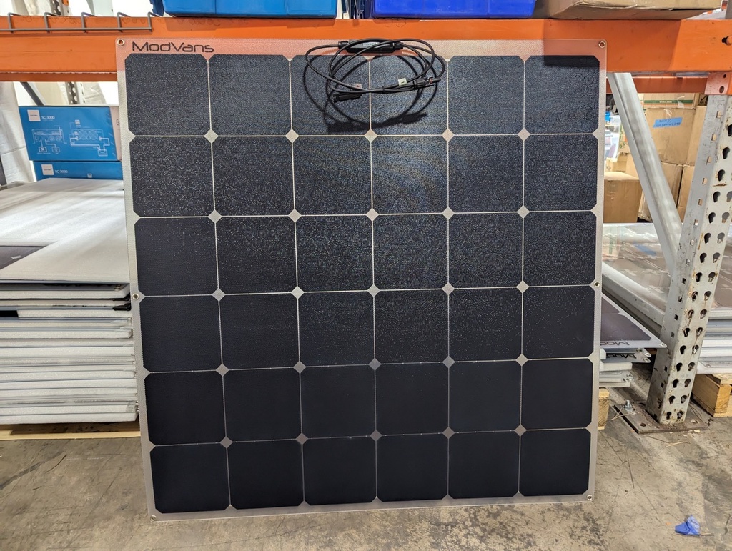 ModVans 215W Flexible Solar Panel Front