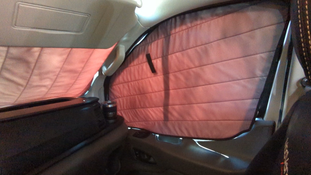 ModVans Window Covers Passenger Cab